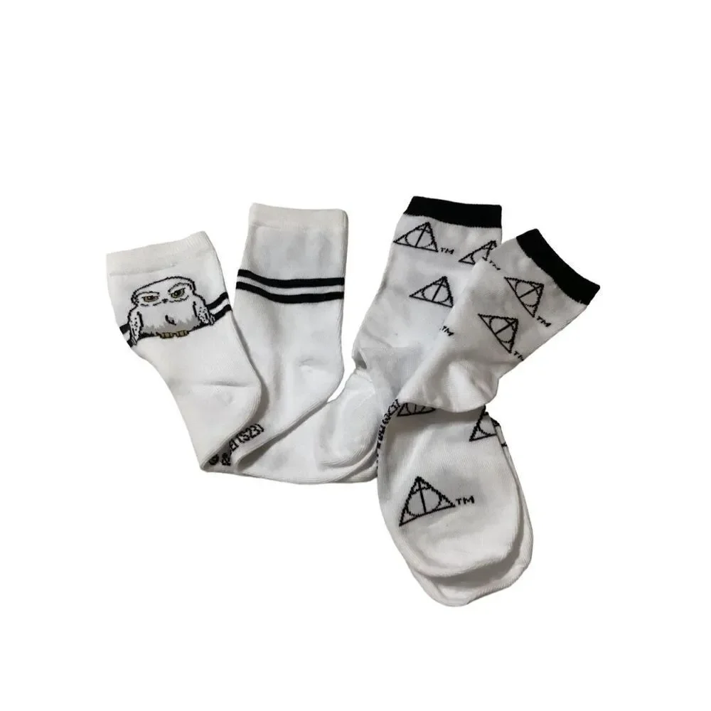NWOT 2 Pair Shortie Crew Socks Size 4/10